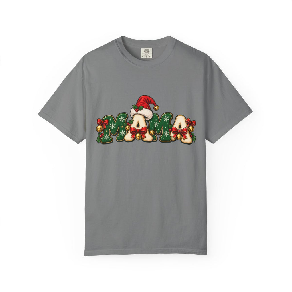 Santa Mushroom Christmas T-shirt | Holiday Mushroom Graphic