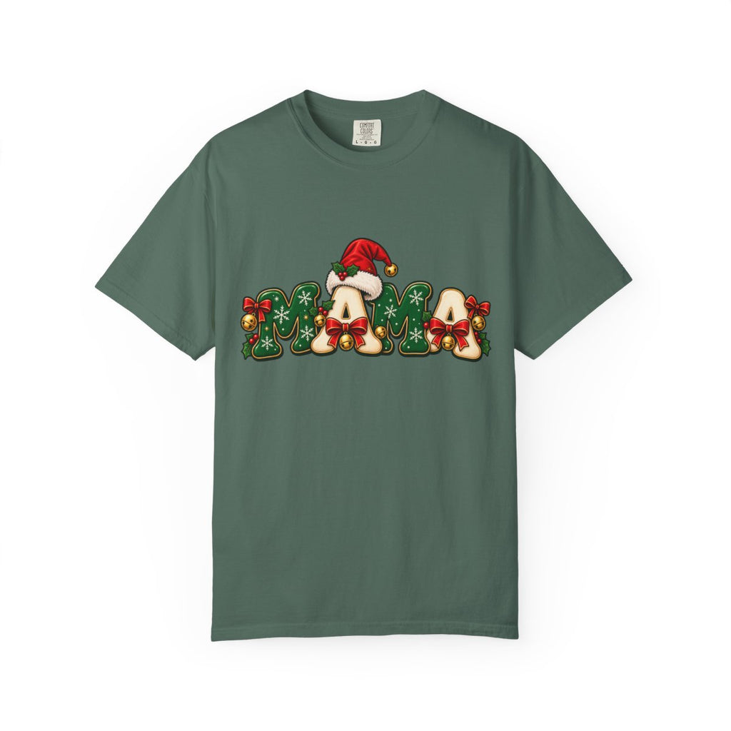 Santa Mushroom Christmas T-shirt | Holiday Mushroom Graphic