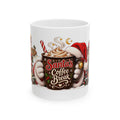 Santa's Coffee Break Mug | Christmas Cocoa Holiday Ceramic Mug