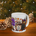 Sipping with Spirits Mug | Halloween Pumpkin Ghost Coffee Mug