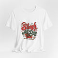 Sleigh All Day tee | Santa Sleigh Christmas graphic T-Shirt, holiday winter design
