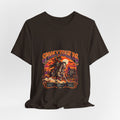 Spooky Rodeo Cowboy Skull Western Tee | Desert Sunset, Cactus Graphics
