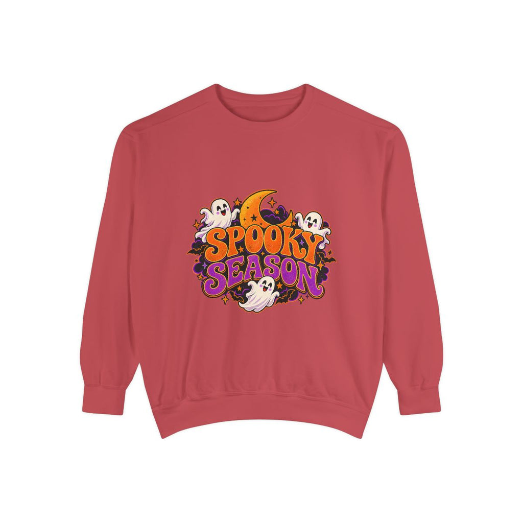 Spooky Season Sweatshirt | Halloween Ghost Moon Design