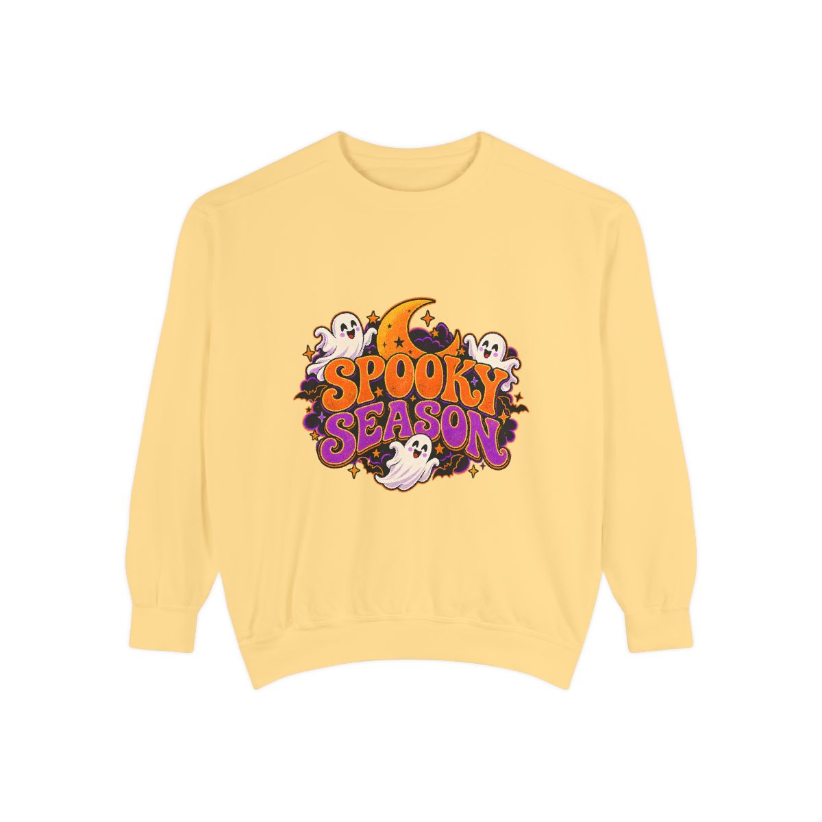 Spooky Season Sweatshirt | Halloween Ghost Moon Design