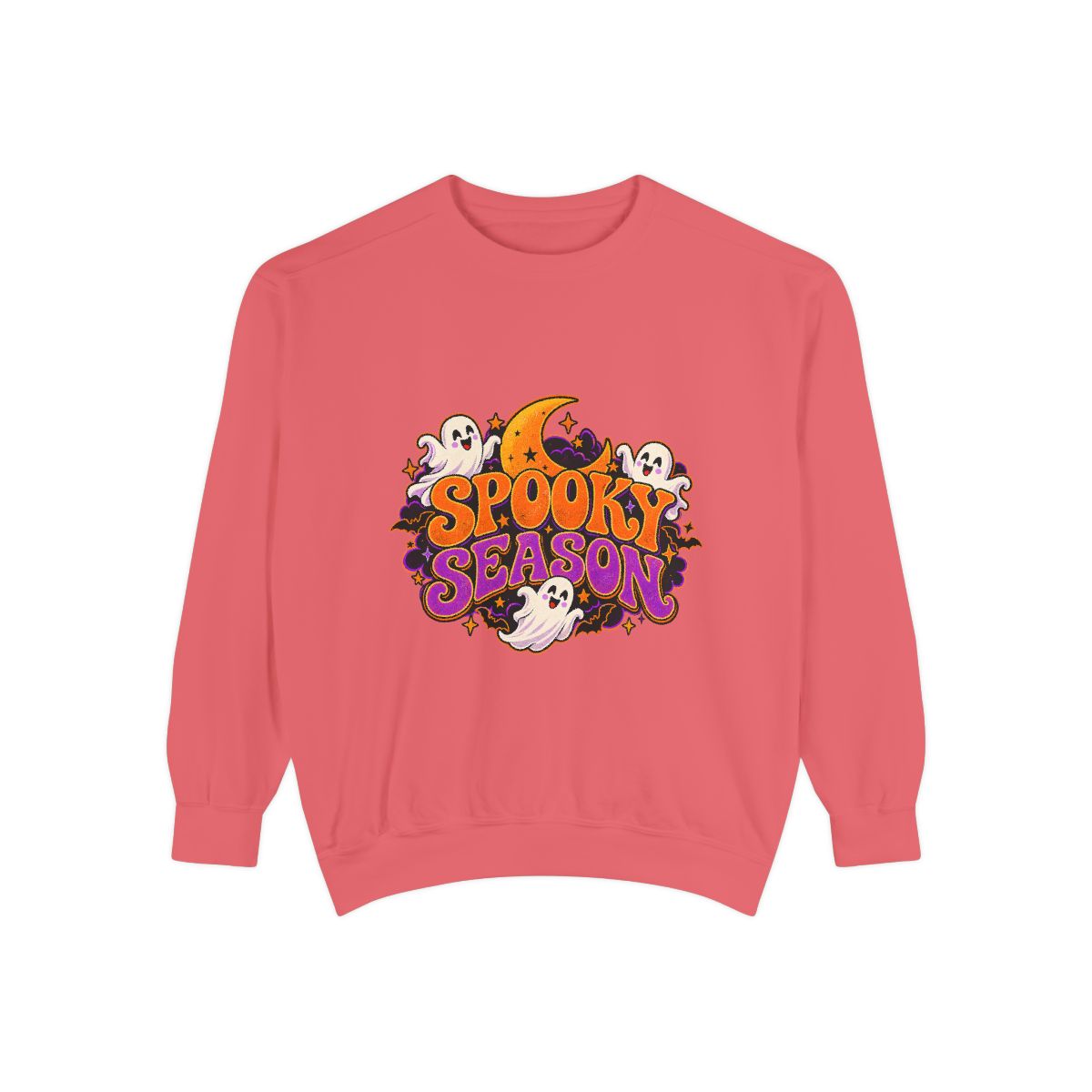 Spooky Season Sweatshirt | Halloween Ghost Moon Design