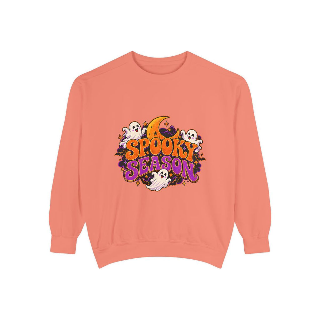 Spooky Season Sweatshirt | Halloween Ghost Moon Design