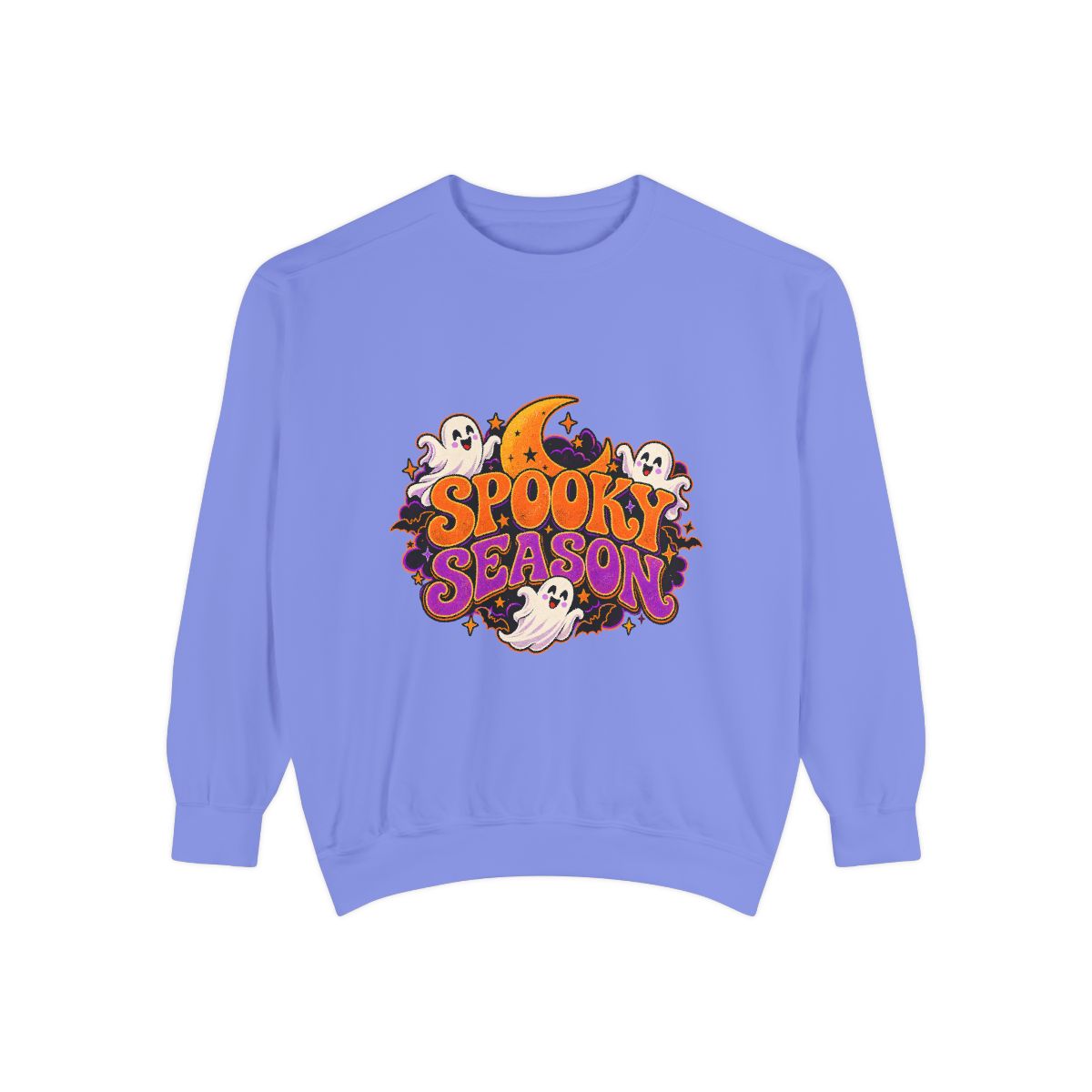 Spooky Season Sweatshirt | Halloween Ghost Moon Design