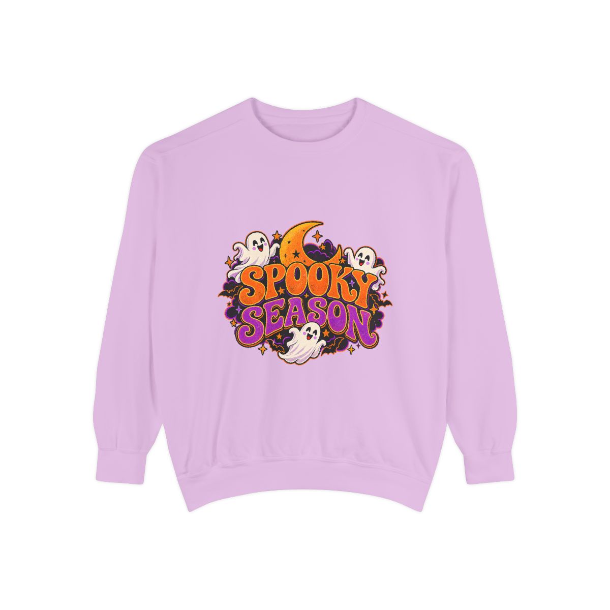 Spooky Season Sweatshirt | Halloween Ghost Moon Design