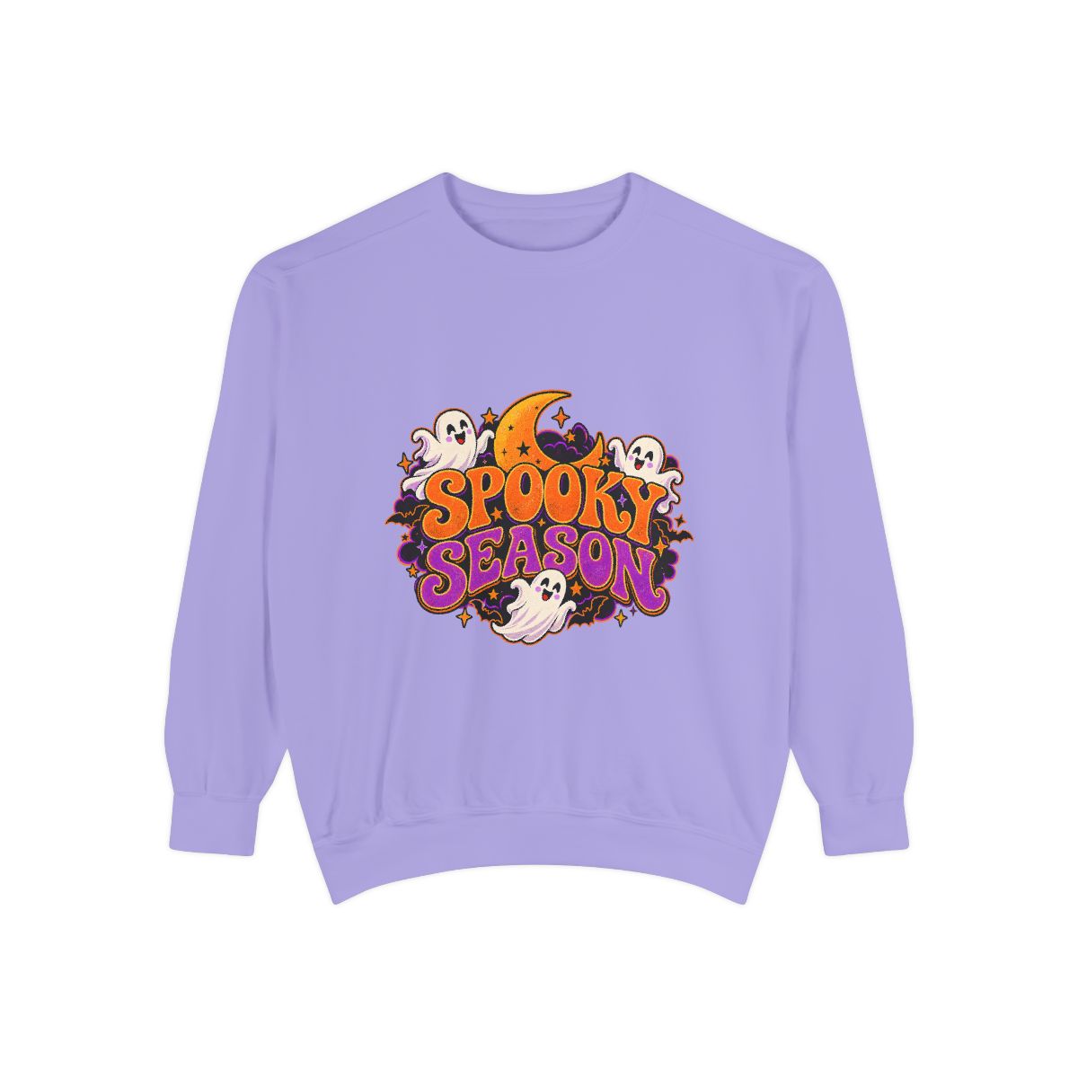 Spooky Season Sweatshirt | Halloween Ghost Moon Design