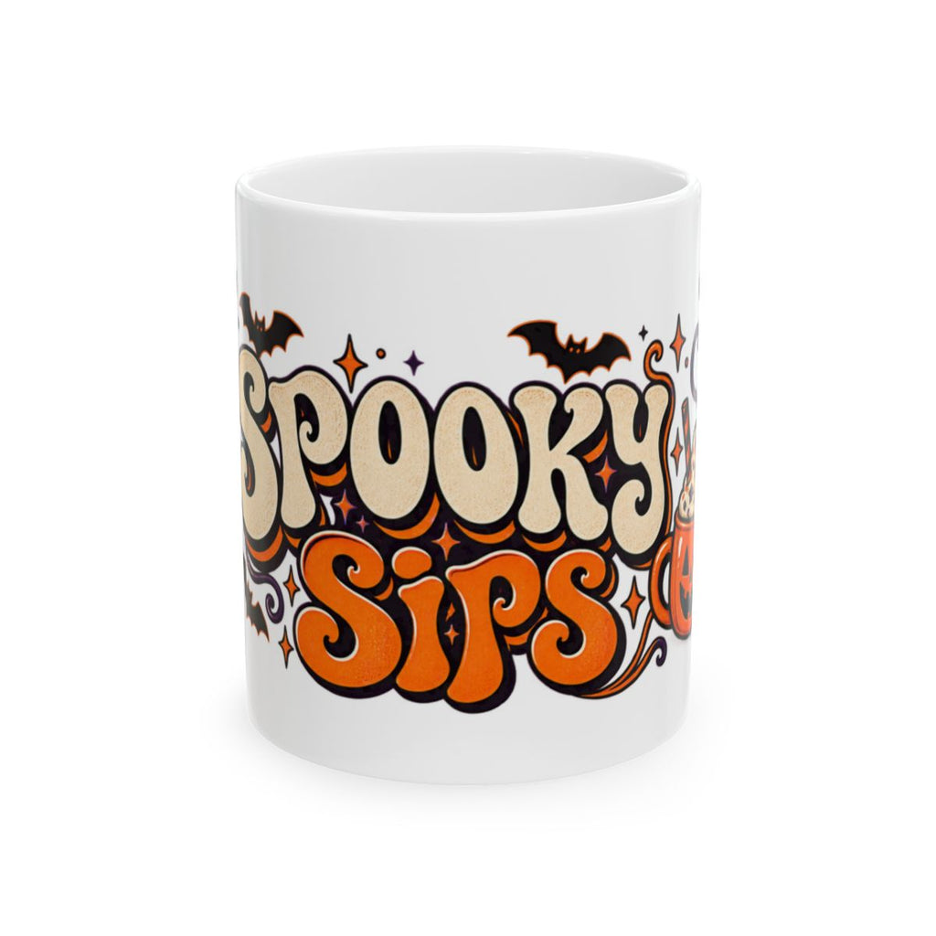 Spooky Sips Halloween Mug | Ceramic Coffee Cup