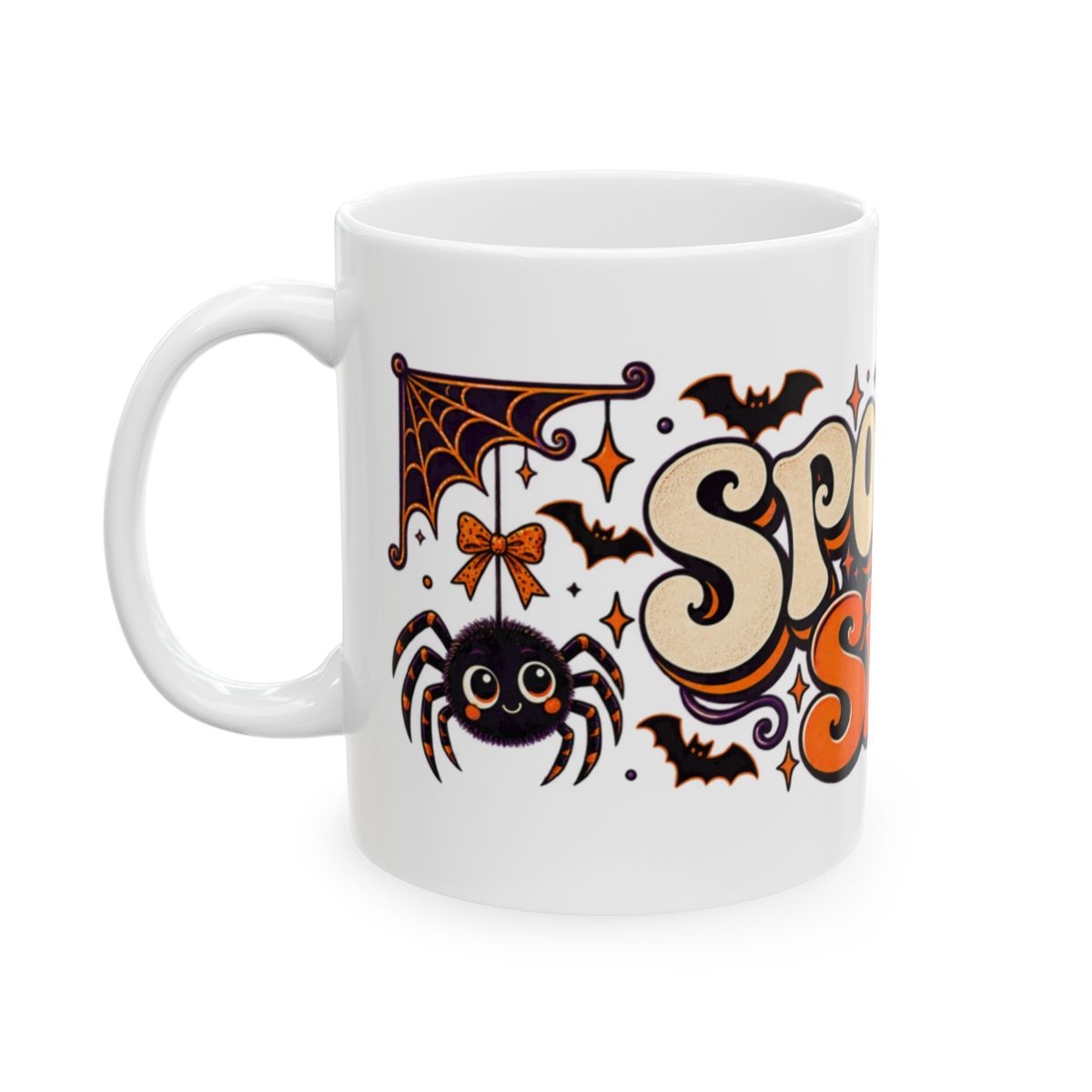 Spooky Sips Halloween Mug | Ceramic Coffee Cup