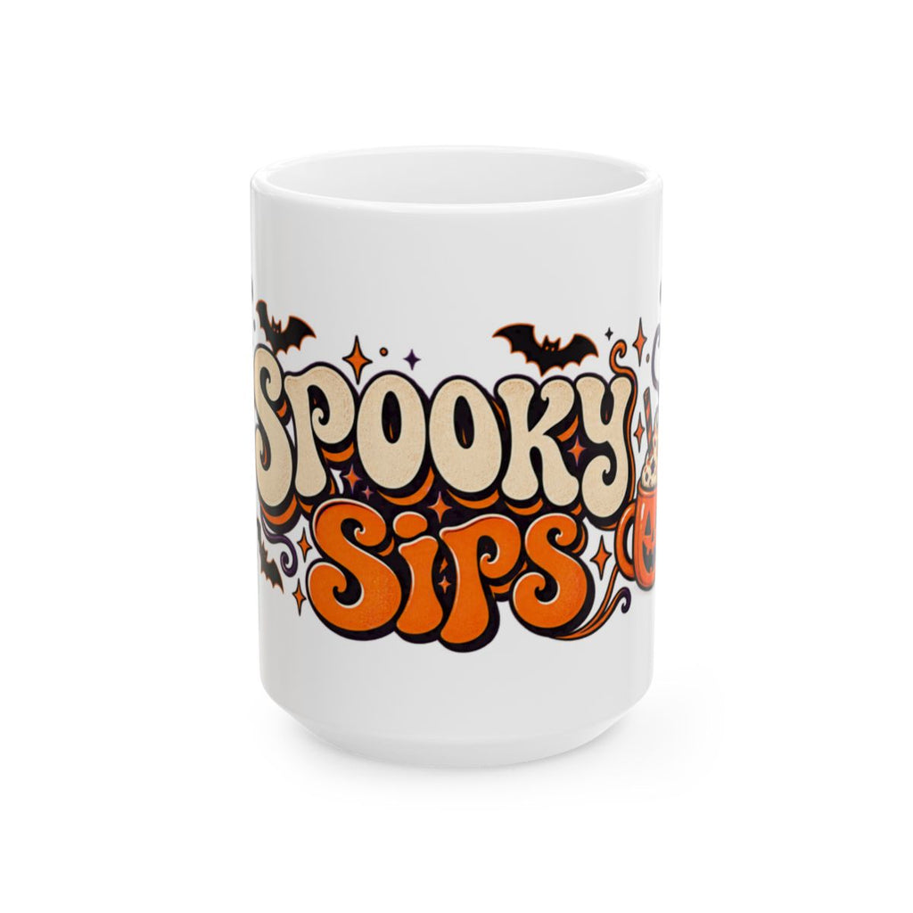 Spooky Sips Halloween Mug | Ceramic Coffee Cup
