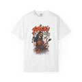 Spooky Tour '86 Skeleton Guitarist T-shirt | Halloween Rock Tee