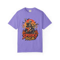 Spooky Tour 86 Skeleton Guitarist T-shirt | Halloween Rock Tee