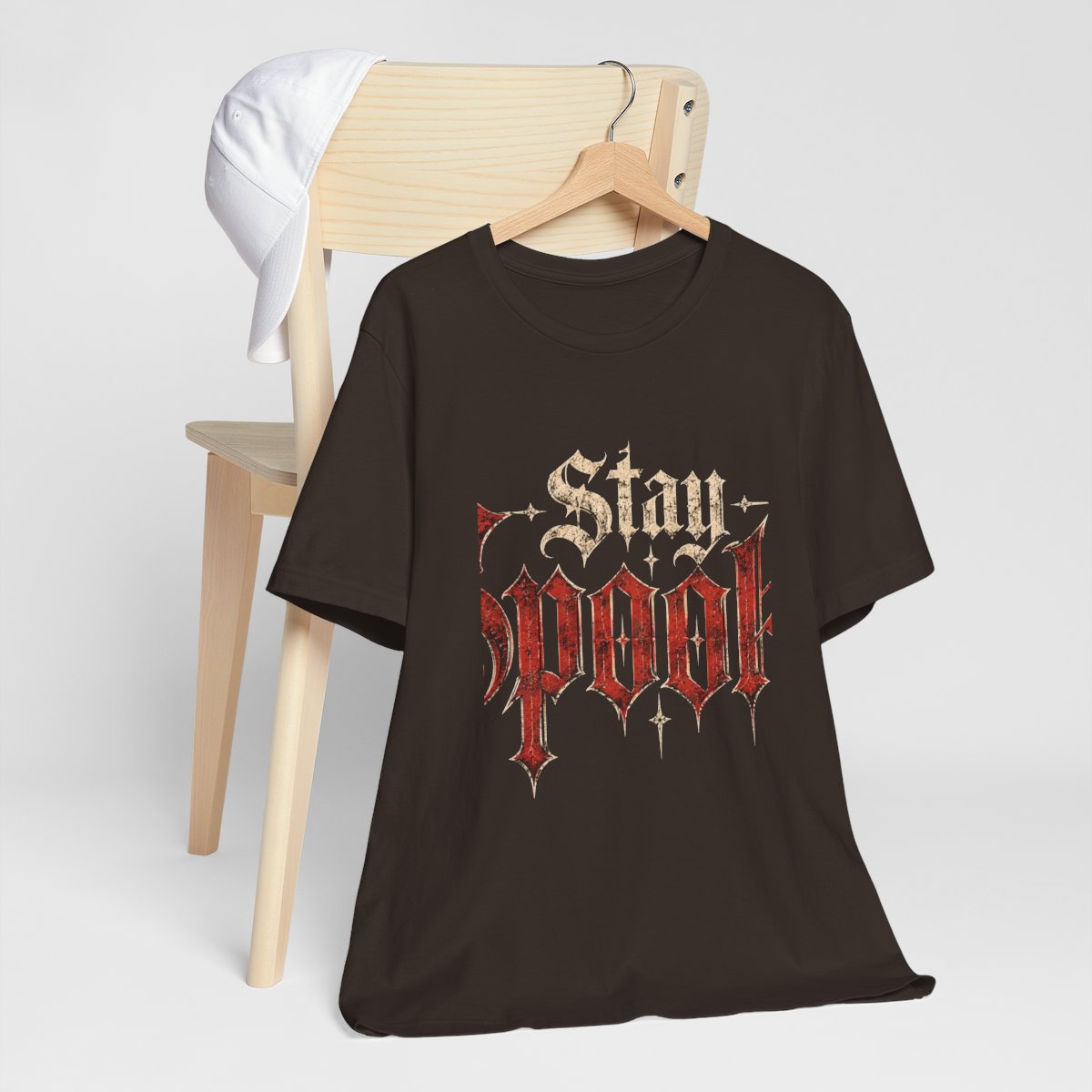 Stay Spook gothic lettering Tee | Halloween spooky aesthetic