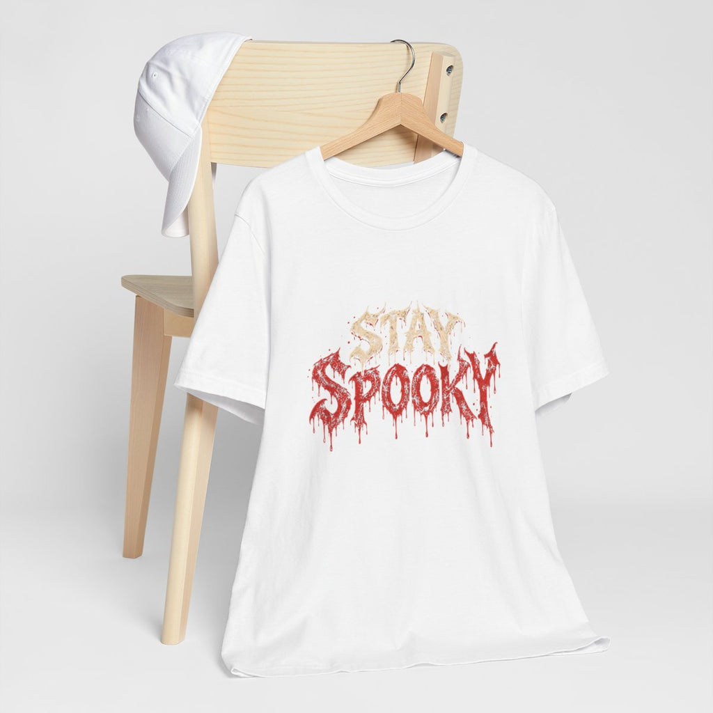 Stay Spooky dripping text Tee | Halloween graphic t-shirt