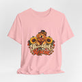 Thankful for My Rescue Dog T-Shirt | Pumpkin Sunflower Thanksgiving Design