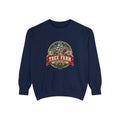 Tree Farm Weekend Sweatshirt | Vintage Christmas Pines, Axes, Snow