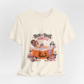 Trick or Treat Yourself Halloween Spa Tee | Pumpkin Bath Graphic T-Shirt