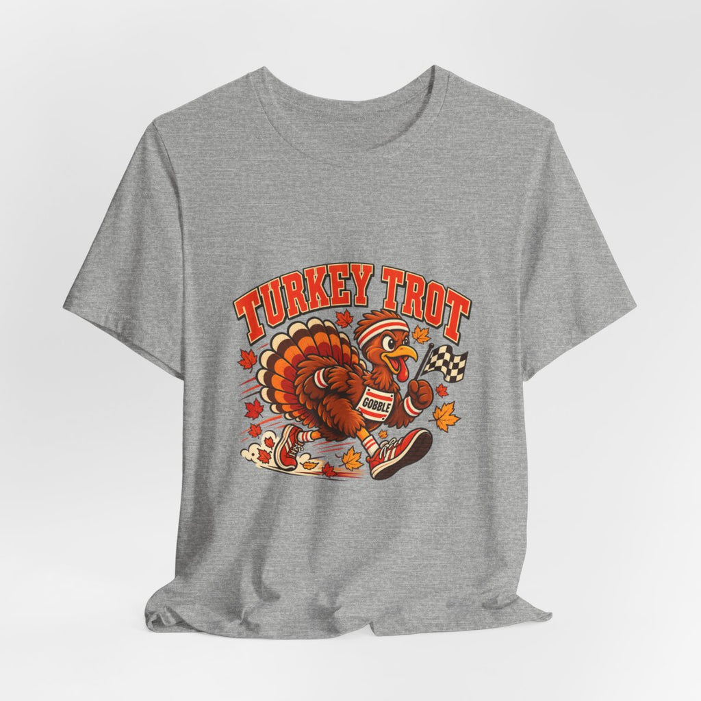 Turkey Trot Running Turkey Tee | Thanksgiving Race Shirt