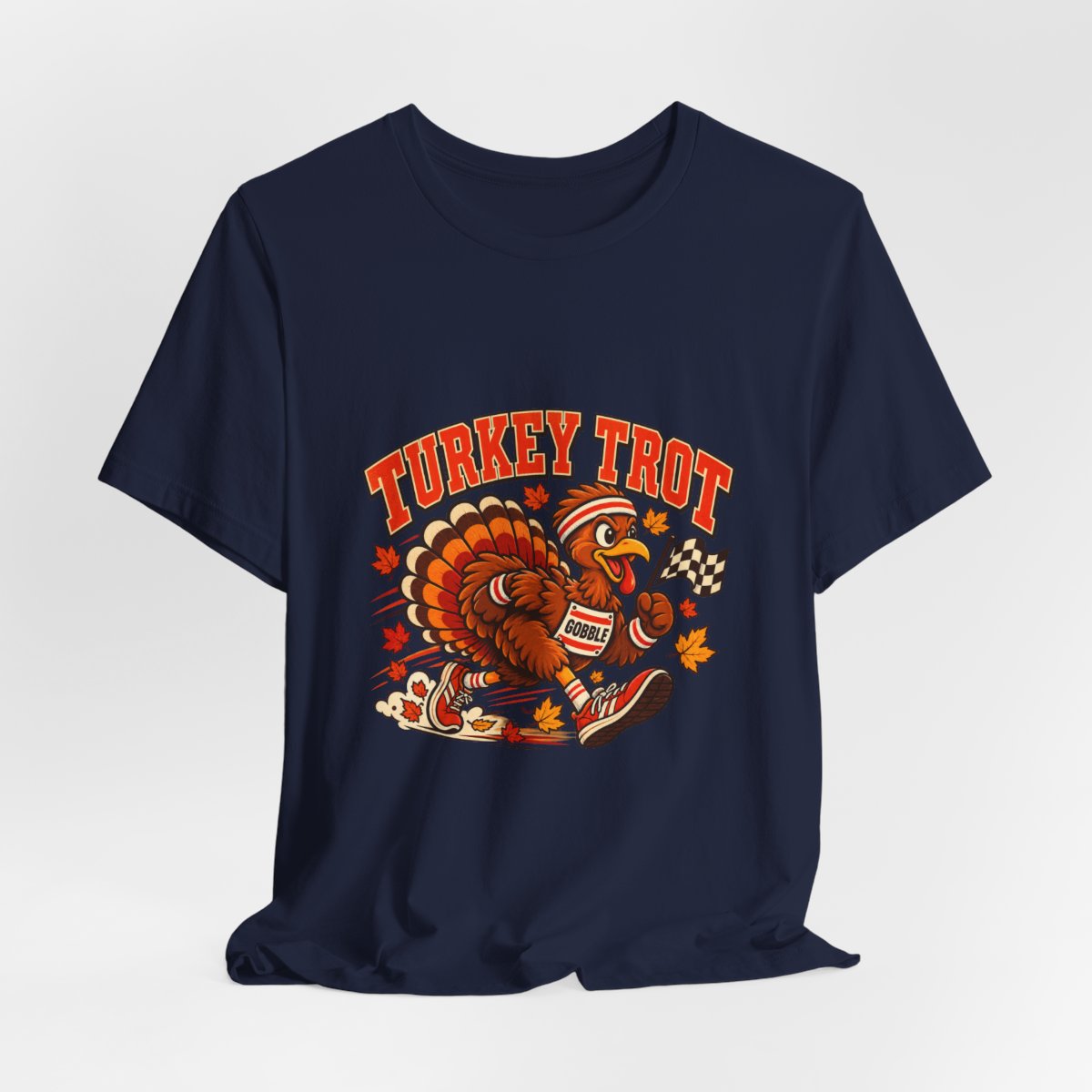 Turkey Trot Running Turkey Tee | Thanksgiving Race Shirt