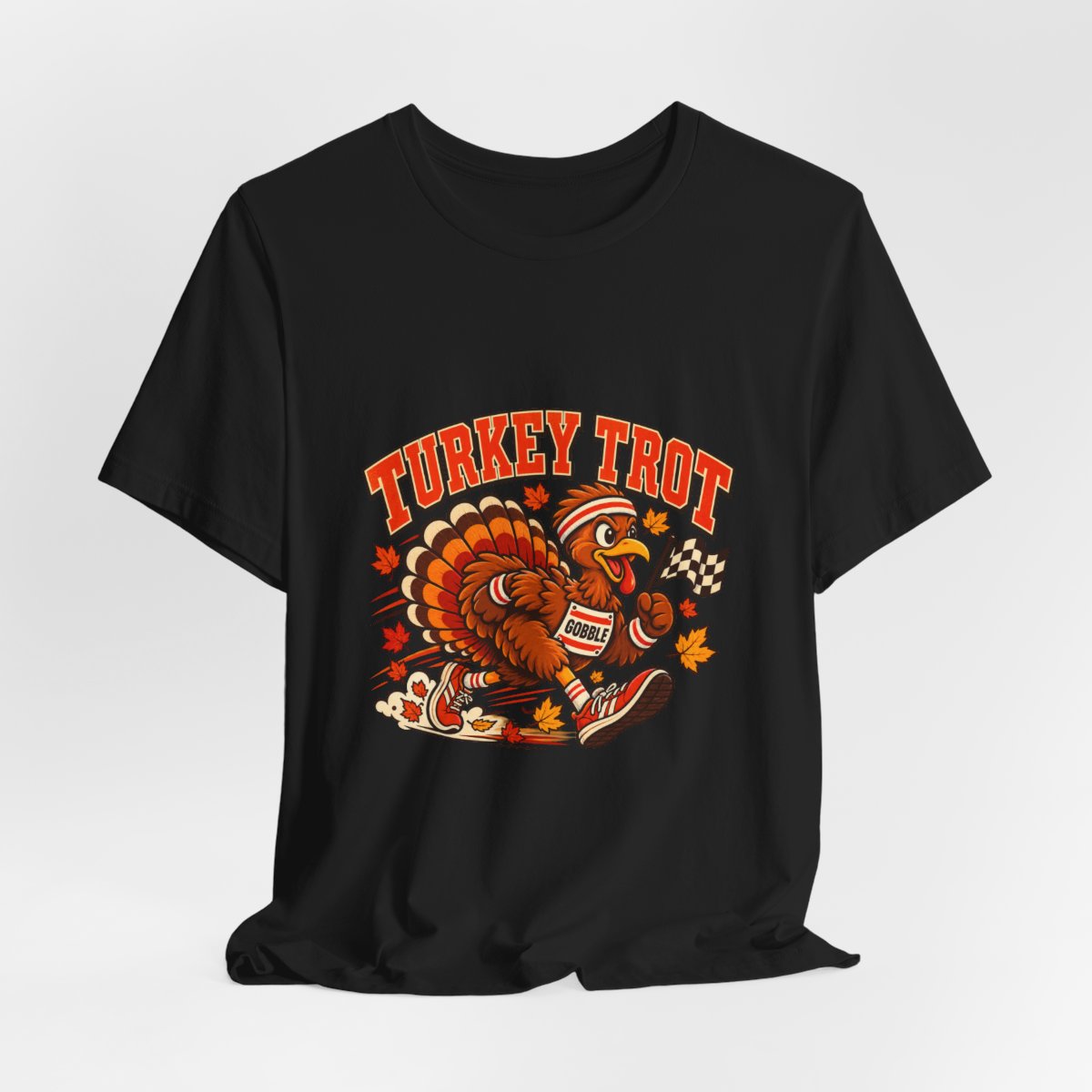 Turkey Trot Running Turkey Tee | Thanksgiving Race Shirt