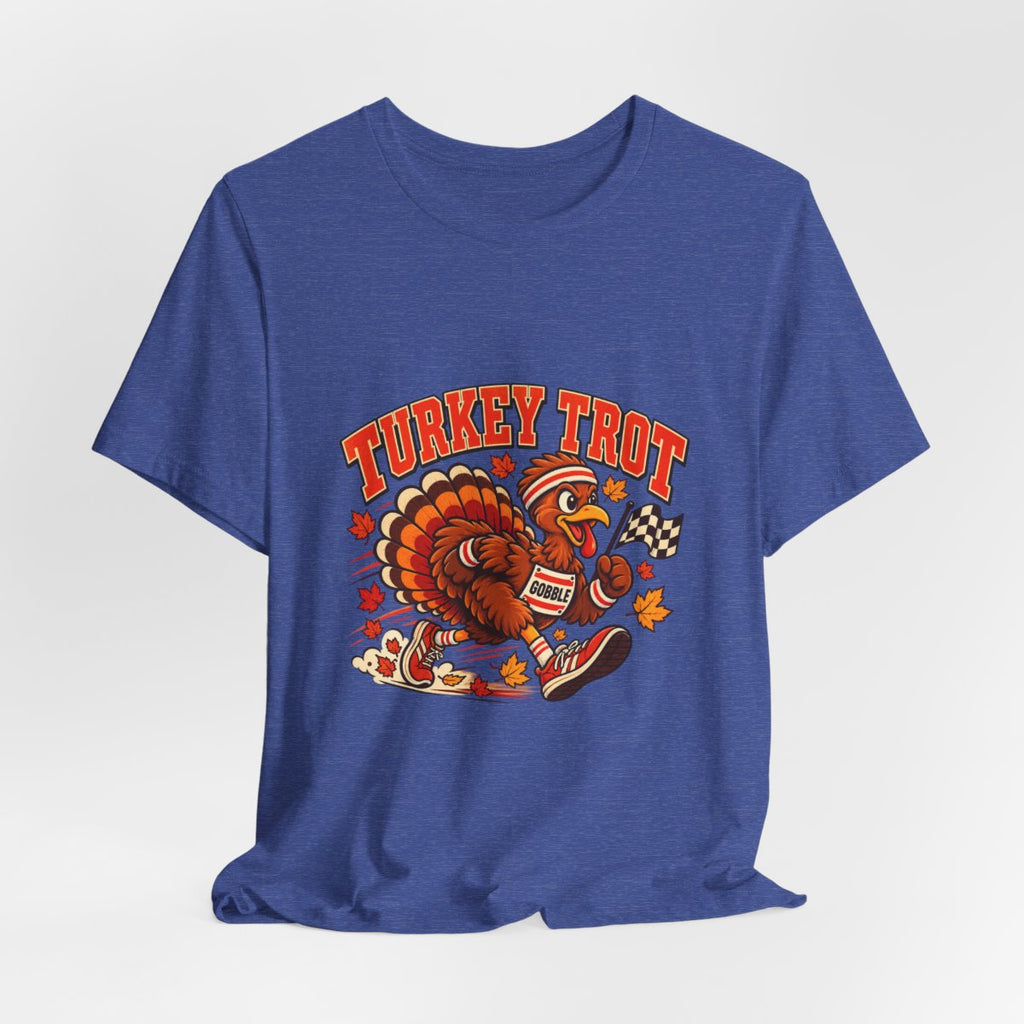 Turkey Trot Running Turkey Tee | Thanksgiving Race Shirt