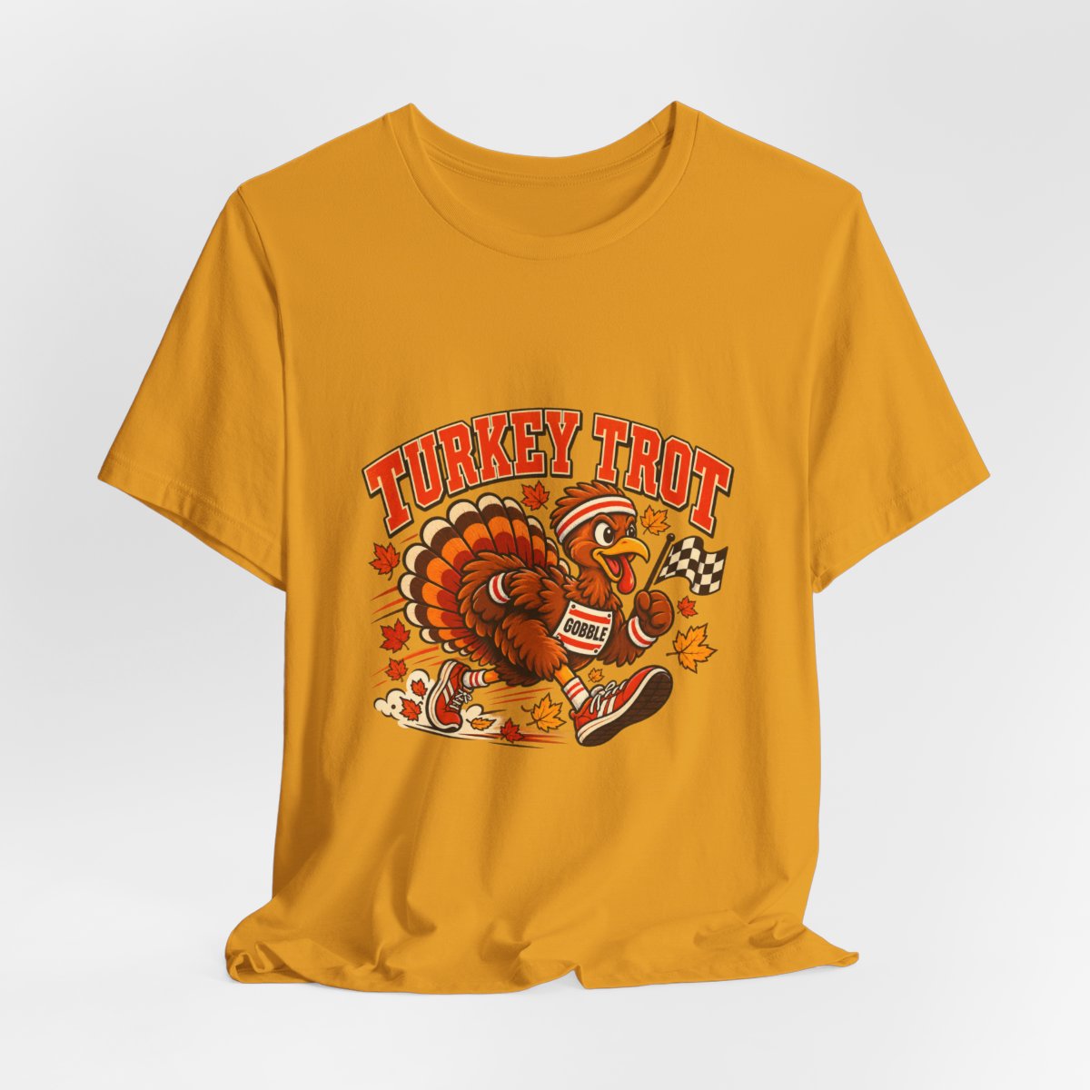 Turkey Trot Running Turkey Tee | Thanksgiving Race Shirt