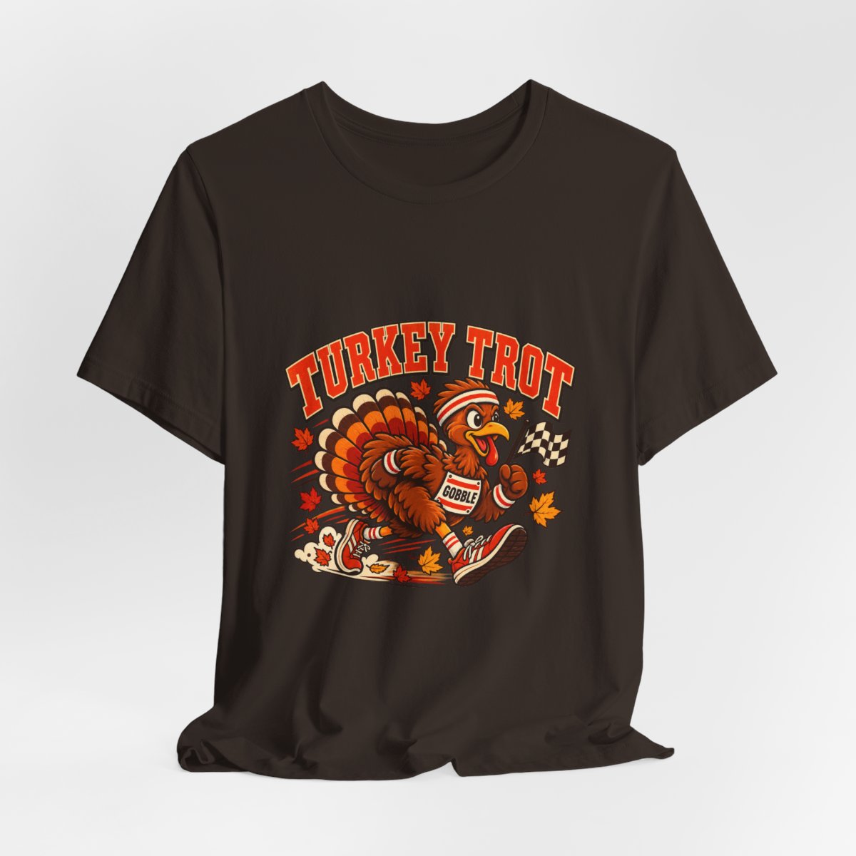 Turkey Trot Running Turkey Tee | Thanksgiving Race Shirt
