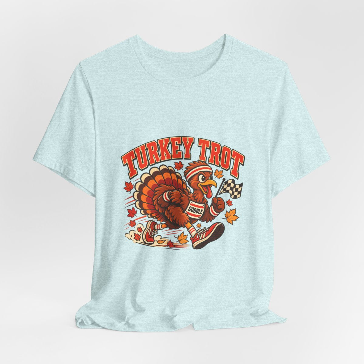 Turkey Trot Running Turkey Tee | Thanksgiving Race Shirt