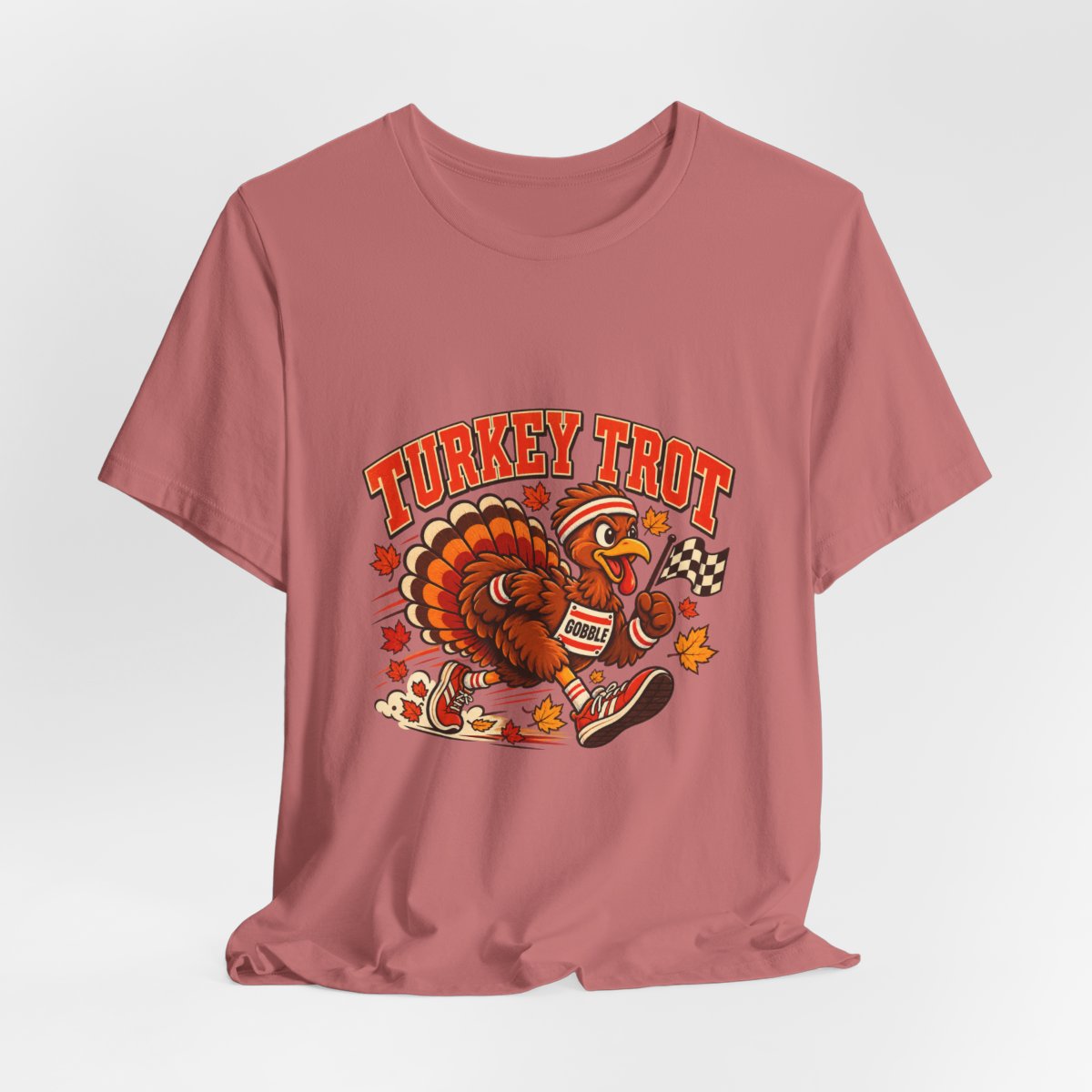 Turkey Trot Running Turkey Tee | Thanksgiving Race Shirt