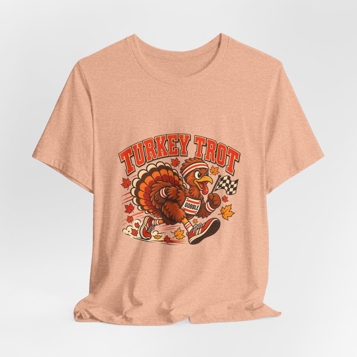 Turkey Trot Running Turkey Tee | Thanksgiving Race Shirt