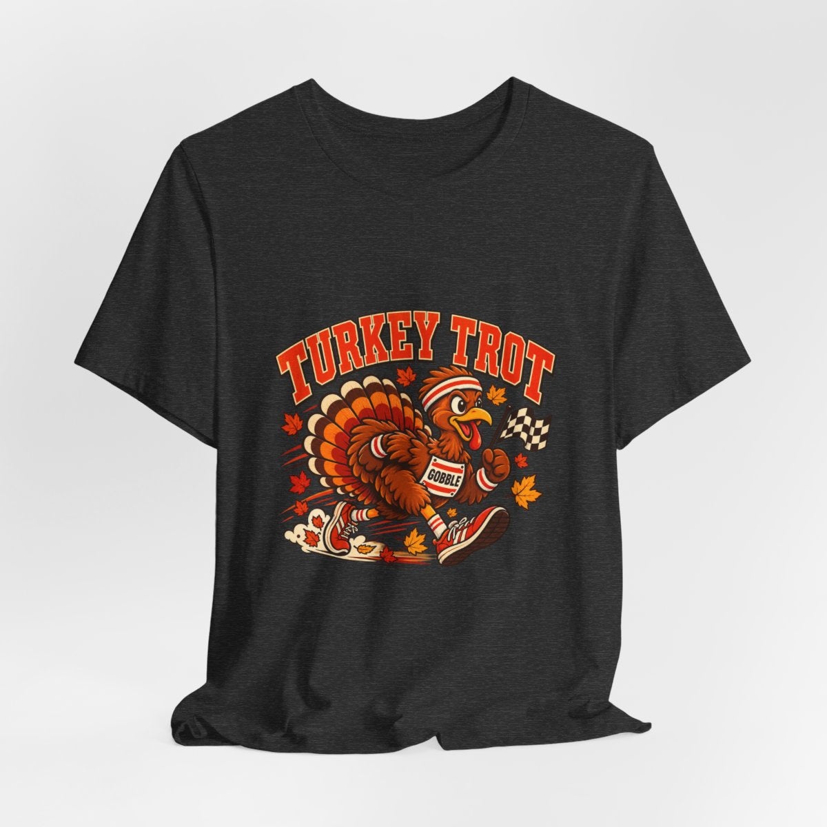 Turkey Trot Running Turkey Tee | Thanksgiving Race Shirt