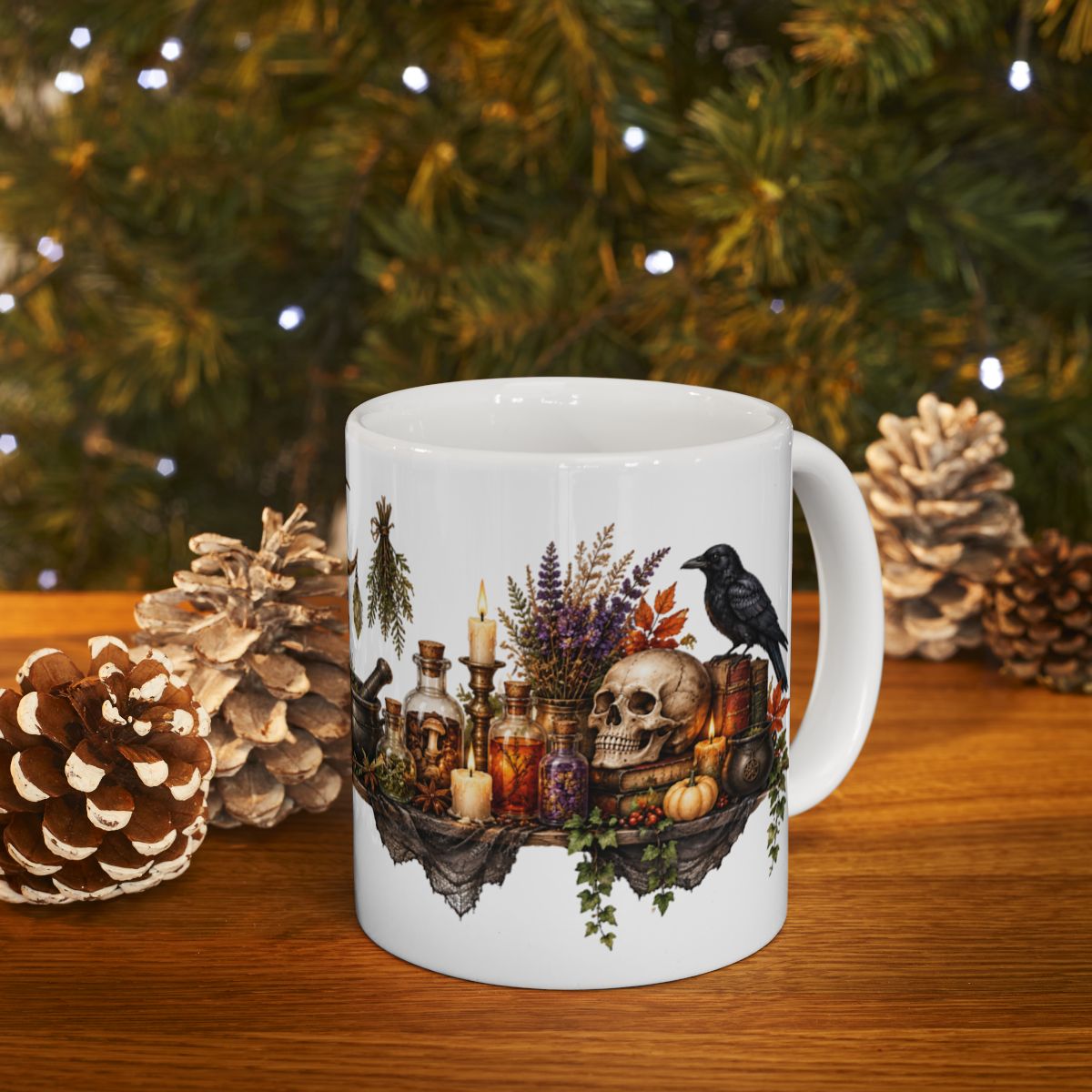 Witch Apothecary Moon Potions Mug | Ceramic Mug