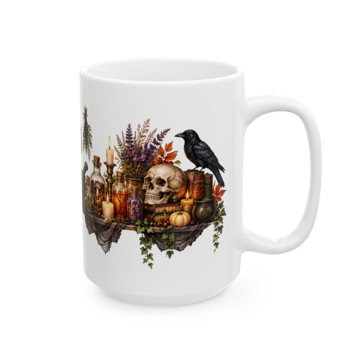 Witch Apothecary Moon Potions Mug | Ceramic Mug