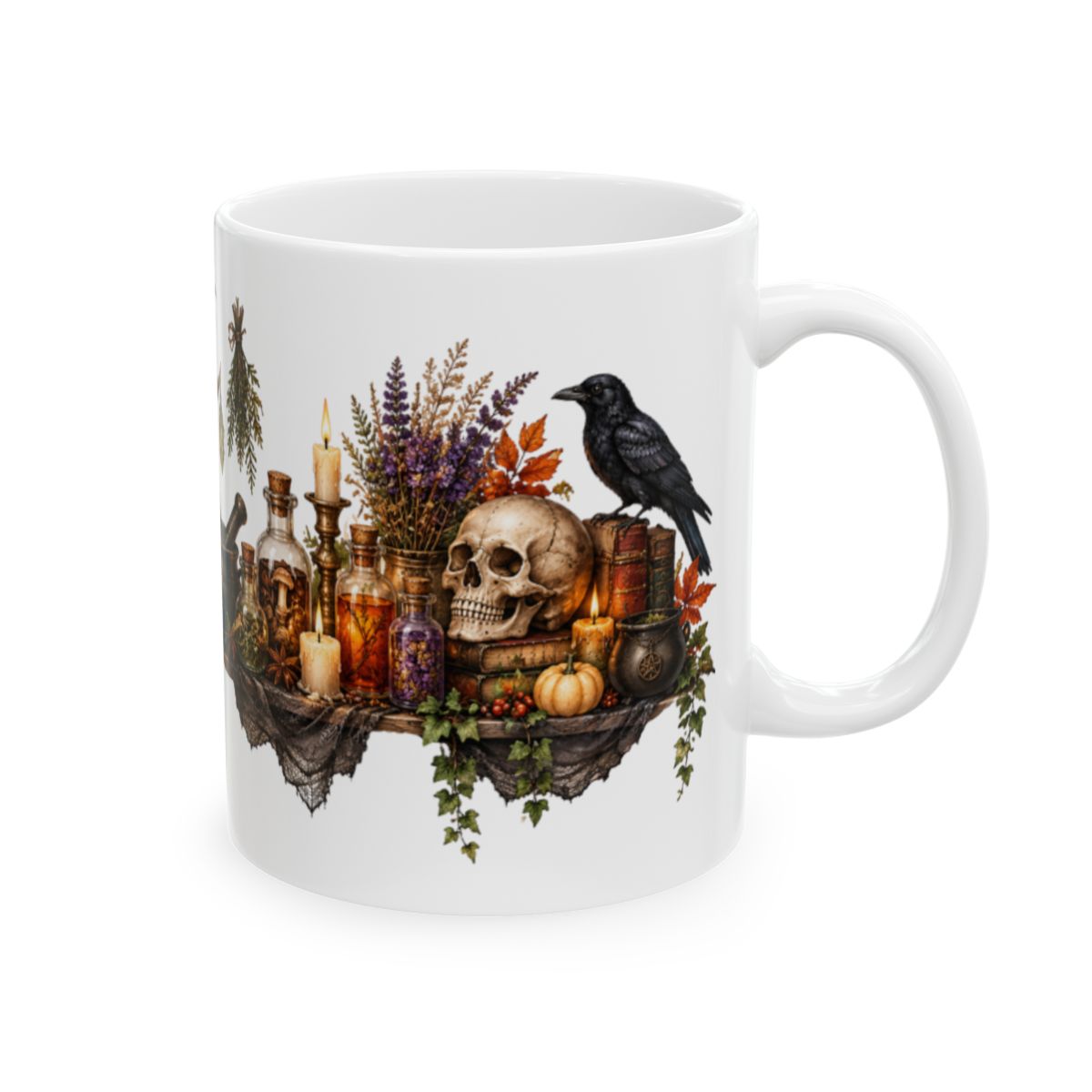 Witch Apothecary Moon Potions Mug | Ceramic Mug