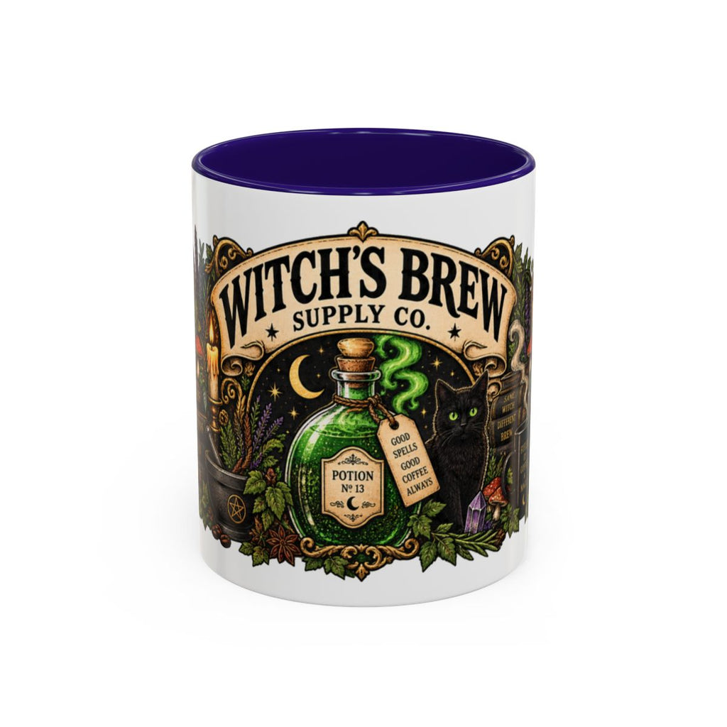 Witch's Brew Potion Bottle Mug | Colorful Ceramic Coffee Cup (11oz, 15oz)