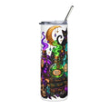Witchy Potion Bottles & Black Cat Stainless Steel Tumbler